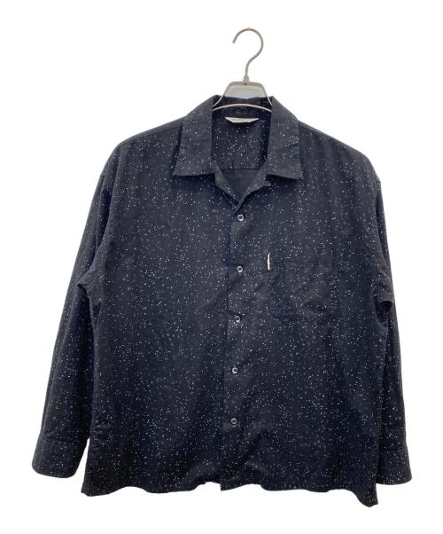COOTIE PRODUCTIONS（クーティープロダクツ）COOTIE PRODUCTIONS (クーティープロダクツ) 長袖シャツ ブラック×ホワイト サイズ:SMALLの古着・服飾アイテム