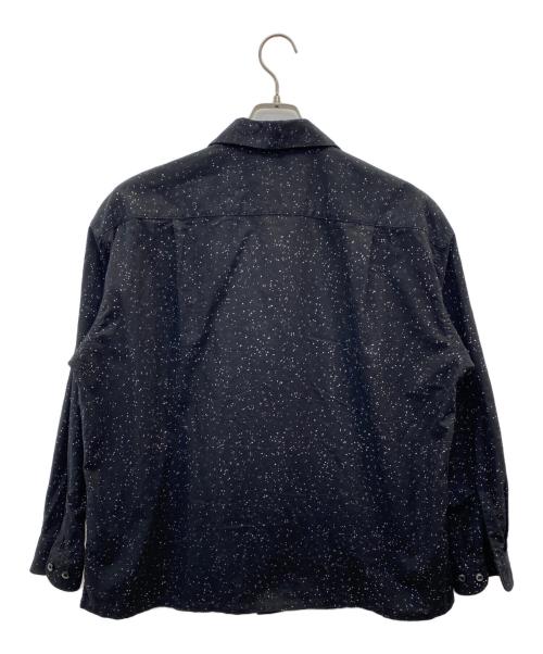 COOTIE PRODUCTIONS（クーティープロダクツ）COOTIE PRODUCTIONS (クーティープロダクツ) 長袖シャツ ブラック×ホワイト サイズ:SMALLの古着・服飾アイテム
