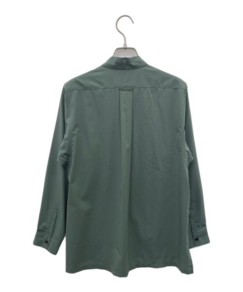 山と道（ヤマトミチ）山と道 (ヤマトミチ) 長袖シャツ グリーン サイズ:xsの古着・服飾アイテム