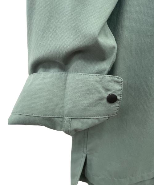 山と道（ヤマトミチ）山と道 (ヤマトミチ) 長袖シャツ グリーン サイズ:xsの古着・服飾アイテム