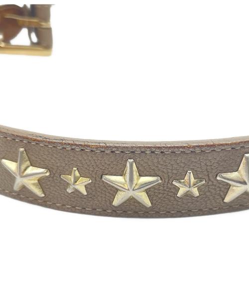 JIMMY CHOO（ジミーチュウ）JIMMY CHOO (ジミーチュウ) ベルト ブラウン サイズ:SIZE75の古着・服飾アイテム