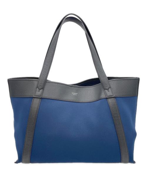 PELLE MORBIDA（ペッレモルビダ）PELLE MORBIDA (ペッレモルビダ) トートバッグ ネイビーの古着・服飾アイテム