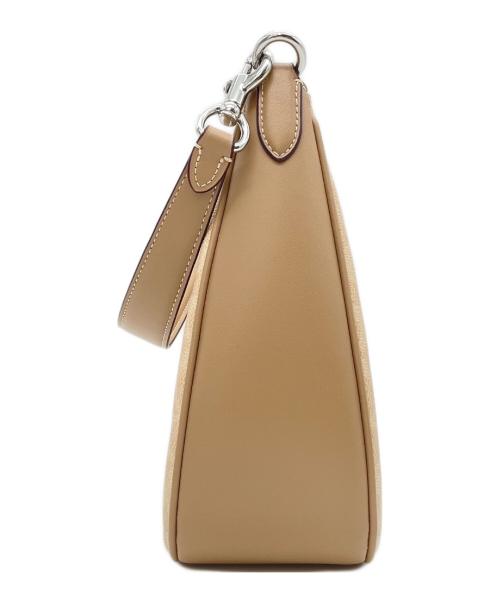 COACH（コーチ）COACH (コーチ) テリ ホーボー バッグ ベージュの古着・服飾アイテム