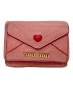 MIU MIUミュウミュウ）の古着「3つ折り財布」