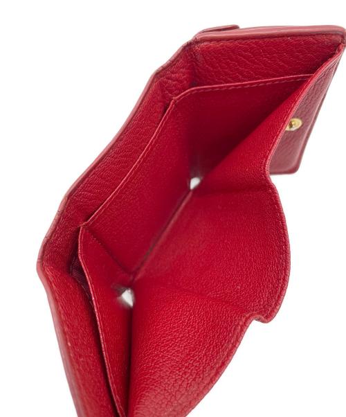 MIU MIU（ミュウミュウ）MIU MIU (ミュウミュウ) 3つ折り財布の古着・服飾アイテム