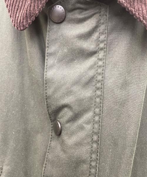 Barbour（バブアー）Barbour (バブアー) Bedale SL オイルドジャケット グリーン×ブラウン サイズ:36の古着・服飾アイテム