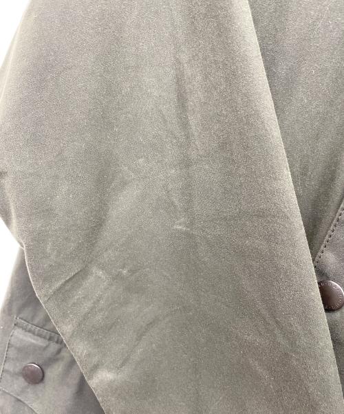 Barbour（バブアー）Barbour (バブアー) Bedale SL オイルドジャケット グリーン×ブラウン サイズ:36の古着・服飾アイテム