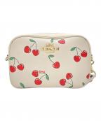 COACHコーチ）の古着「ショルダーバッグ ハートチェリー」