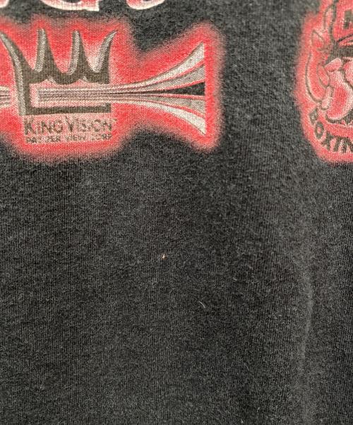 MGM GRAND（エムジーエム グランド）MGM GRAND (エムジーエム グランド) 半袖カットソー ブラック サイズ:Ｌの古着・服飾アイテム