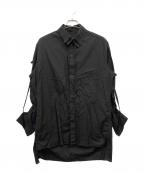 s'yteサイト）の古着「長袖シャツ」｜ブラック