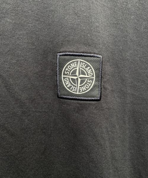 STONE ISLAND（ストーンアイランド）STONE ISLAND (ストーンアイランド) 半袖カットソー ブラック サイズ:Mの古着・服飾アイテム