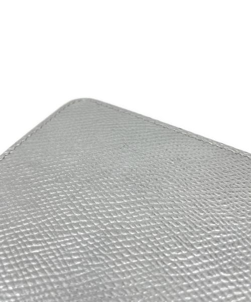 CELINE（セリーヌ）CELINE (セリーヌ) ラウンドジップウォレット シルバーの古着・服飾アイテム