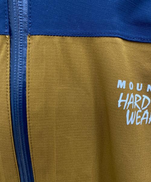 MOUNTAIN HARD WEAR（マウンテンハードウェア）MOUNTAIN HARD WEAR (マウンテンハードウェア) ジャケット ネイビー×ブラウン サイズ:Mの古着・服飾アイテム