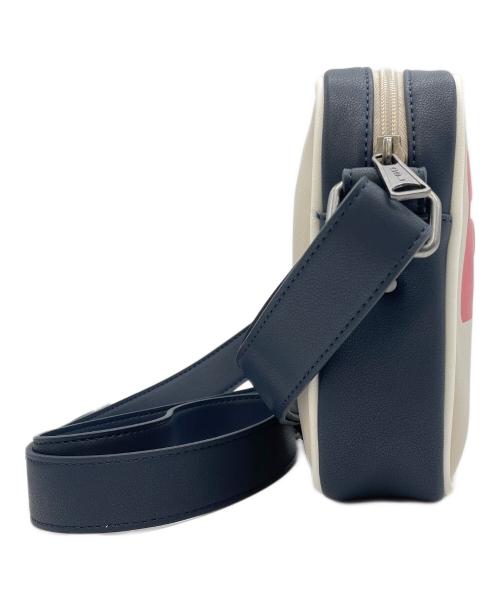 DIESEL（ディーゼル）DIESEL (ディーゼル) ショルダーバッグ ブルー×ベージュの古着・服飾アイテム