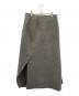 IRENE (アイレネ) ツイストボックスラップスカート グレー サイズ:38：6000円