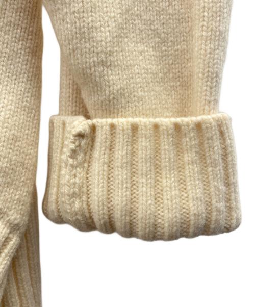 CINOH（チノ）CINOH (チノ) 厚手ニット　オーバーサイズハイネックニット ベージュ サイズ:38の古着・服飾アイテム