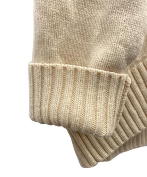 CINOH（チノ）CINOH (チノ) 厚手ニット　オーバーサイズハイネックニット ベージュ サイズ:38の古着・服飾アイテム