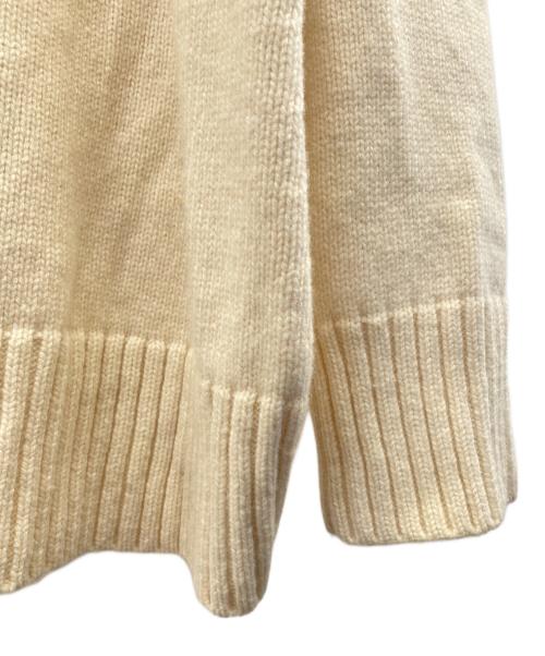 CINOH（チノ）CINOH (チノ) 厚手ニット　オーバーサイズハイネックニット ベージュ サイズ:38の古着・服飾アイテム