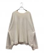 ATONエイトン）の古着「スウェット」｜ベージュ