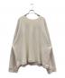 ATON（エイトン）の古着「スウェット」｜ベージュ
