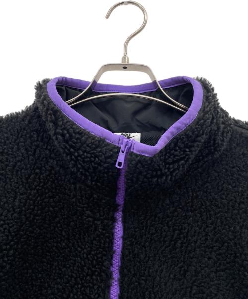 NIKE（ナイキ）NIKE (ナイキ) フリースジャケット ブラック×パープル サイズ:XXLの古着・服飾アイテム