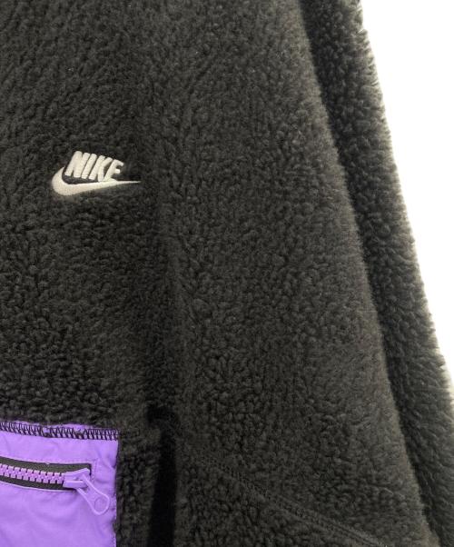 NIKE（ナイキ）NIKE (ナイキ) フリースジャケット ブラック×パープル サイズ:XXLの古着・服飾アイテム
