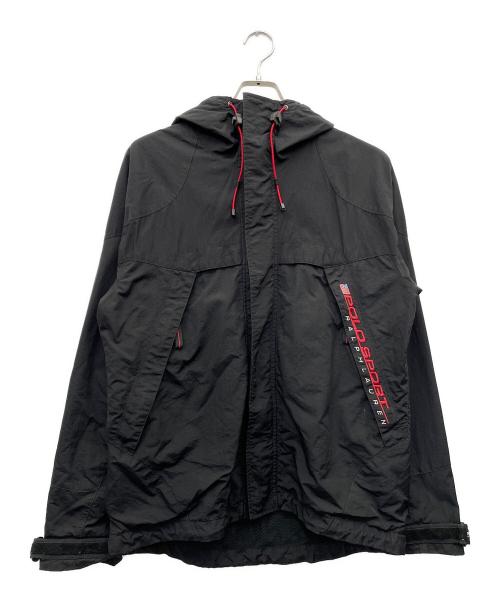 POLO SPORT（ポロスポーツ）POLO SPORT (ポロスポーツ) ナイロンジャケット ブラック サイズ:Ｌの古着・服飾アイテム