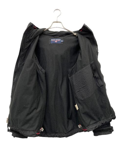 POLO SPORT（ポロスポーツ）POLO SPORT (ポロスポーツ) ナイロンジャケット ブラック サイズ:Ｌの古着・服飾アイテム