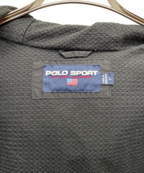 POLO SPORT（ポロスポーツ）POLO SPORT (ポロスポーツ) ナイロンジャケット ブラック サイズ:Ｌの古着・服飾アイテム
