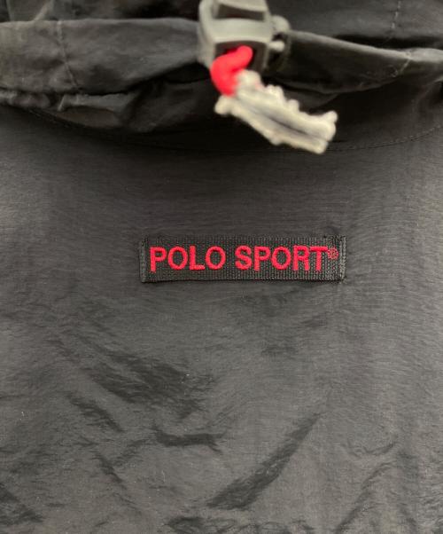 POLO SPORT（ポロスポーツ）POLO SPORT (ポロスポーツ) ナイロンジャケット ブラック サイズ:Ｌの古着・服飾アイテム
