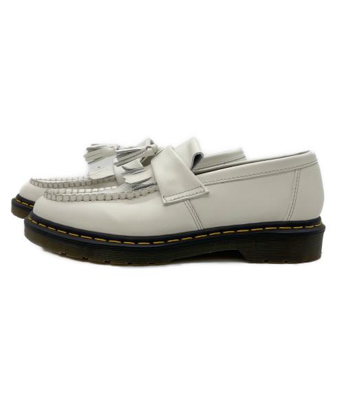 Dr.Martens（ドクターマーチン）Dr.Martens (ドクターマーチン) タッセルローファー ホワイト サイズ:UK9　EU43の古着・服飾アイテム