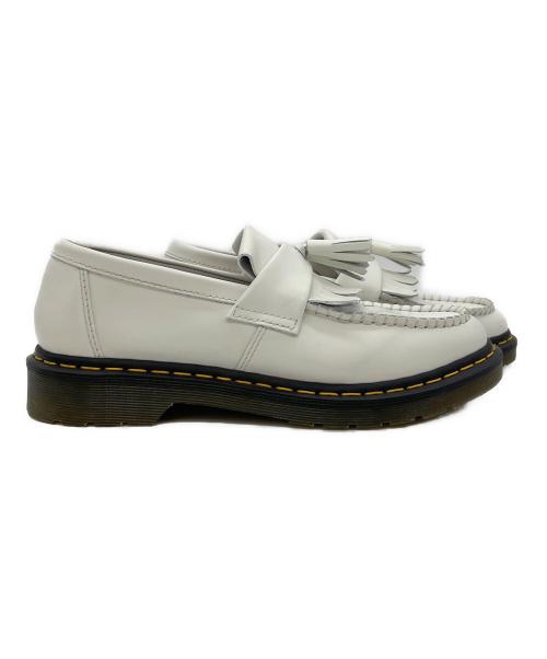 Dr.Martens（ドクターマーチン）Dr.Martens (ドクターマーチン) タッセルローファー ホワイト サイズ:UK9　EU43の古着・服飾アイテム