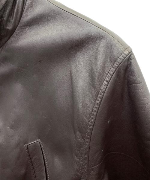 HARLEY-DAVIDSON（ハーレーダビッドソン）HARLEY-DAVIDSON (ハーレーダビッドソン) レザージャケット ブラウン サイズ:Lの古着・服飾アイテム