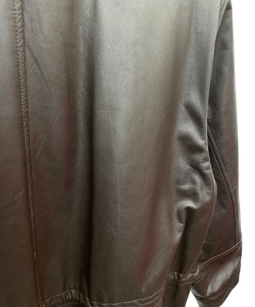 HARLEY-DAVIDSON（ハーレーダビッドソン）HARLEY-DAVIDSON (ハーレーダビッドソン) レザージャケット ブラウン サイズ:Lの古着・服飾アイテム