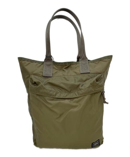 PORTER（ポーター）PORTER (ポーター) トートバッグ オリーブの古着・服飾アイテム