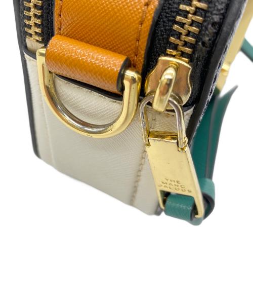 MARC JACOBS（マークジェイコブス）MARC JACOBS (マークジェイコブズ) ザ スナップショット ブラック×ブラウンの古着・服飾アイテム