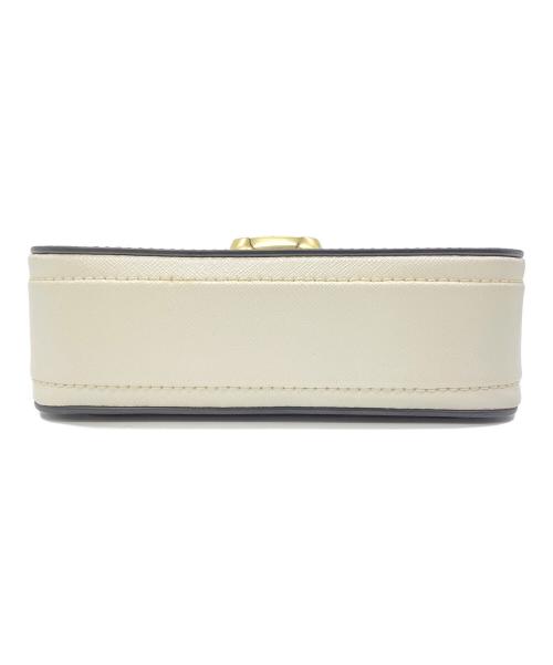 MARC JACOBS（マークジェイコブス）MARC JACOBS (マークジェイコブズ) ザ スナップショット ブラック×ブラウンの古着・服飾アイテム