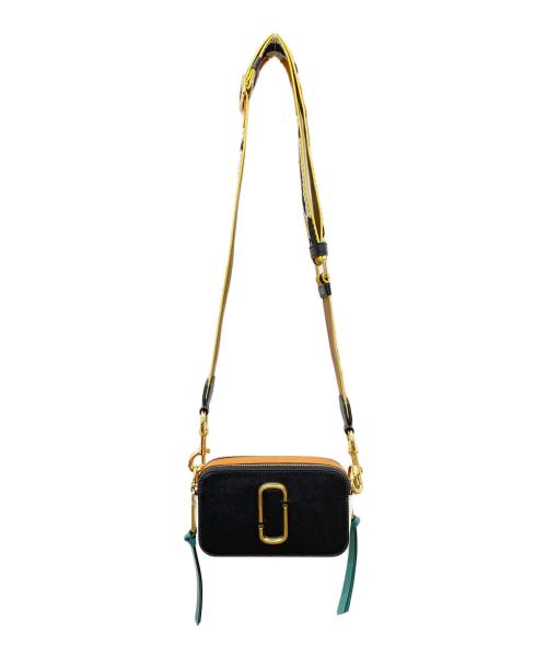 MARC JACOBS（マークジェイコブス）MARC JACOBS (マークジェイコブズ) ザ スナップショット ブラック×ブラウンの古着・服飾アイテム