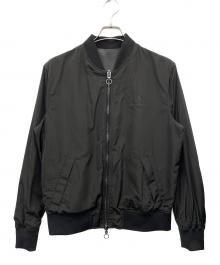 ARMANI EXCHANGE（アルマーニ エクスチェンジ）の古着「ジャケット　リバーシブル ジップアップポリエステルジャケット」｜ブラック