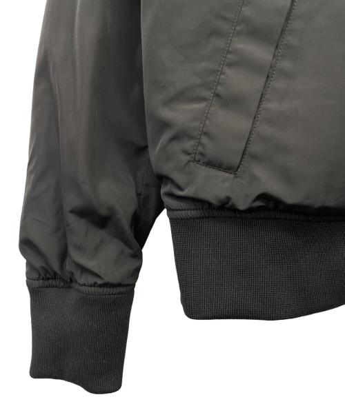 ARMANI EXCHANGE（アルマーニ エクスチェンジ）ARMANI EXCHANGE (アルマーニ エクスチェンジ) ジャケット　リバーシブル ジップアップポリエステルジャケット ブラック サイズ:Sの古着・服飾アイテム