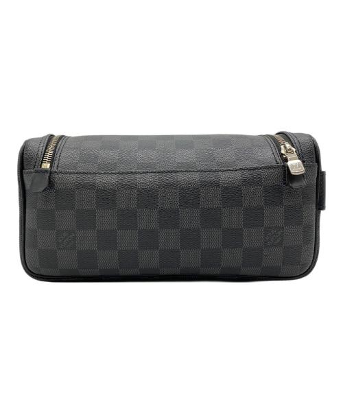 LOUIS VUITTON（ルイ ヴィトン）LOUIS VUITTON (ルイ ヴィトン) ダミエ グラフィット トワレポーチ ブラックの古着・服飾アイテム