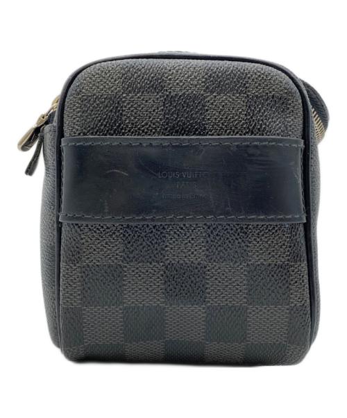 LOUIS VUITTON（ルイ ヴィトン）LOUIS VUITTON (ルイ ヴィトン) ダミエ グラフィット トワレポーチ ブラックの古着・服飾アイテム