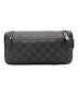 LOUIS VUITTON (ルイ ヴィトン) ダミエ グラフィット トワレポーチ ブラック：37000円