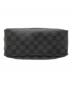 中古・古着 LOUIS VUITTON (ルイ ヴィトン) ダミエ グラフィット トワレポーチ ブラック：37000円