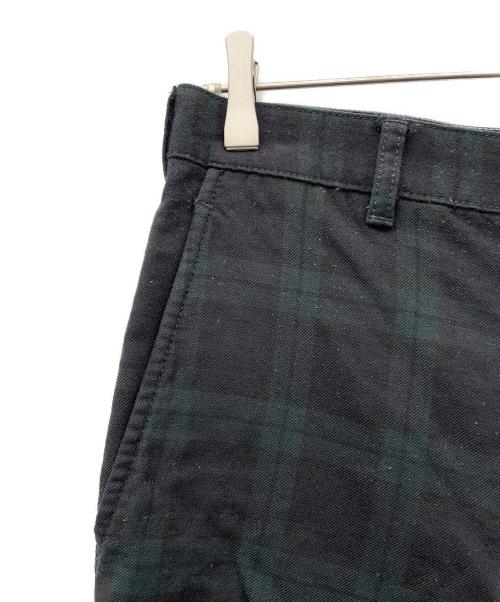 COMME des GARCONS HOMME（コムデギャルソン オム）COMME des GARCONS HOMME (コムデギャルソン オム) ウールパンツ ネイビー×グリーン サイズ:Ｓの古着・服飾アイテム