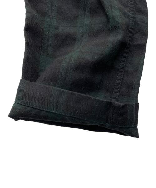 COMME des GARCONS HOMME（コムデギャルソン オム）COMME des GARCONS HOMME (コムデギャルソン オム) ウールパンツ ネイビー×グリーン サイズ:Ｓの古着・服飾アイテム