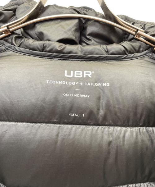 UBR（ウーバー）UBR (ウーバー) ダウンジャケット ブラック サイズ:ｓの古着・服飾アイテム