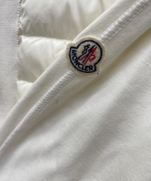 MONCLER（モンクレール）MONCLER (モンクレール) フルジップダウンジャケット ホワイト サイズ:Ｓの古着・服飾アイテム