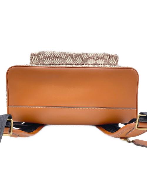 COACH（コーチ）COACH (コーチ) DISNEY (ディズニー) DISNEY X COACH チャーター バックパック ブラウン×ベージュの古着・服飾アイテム