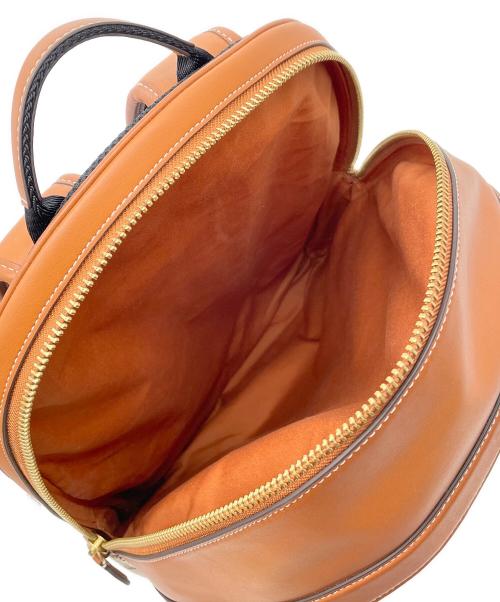 COACH（コーチ）COACH (コーチ) DISNEY (ディズニー) DISNEY X COACH チャーター バックパック ブラウン×ベージュの古着・服飾アイテム